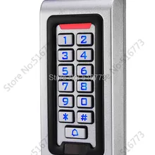 2000 пользователей, RFID металлическая система контроля доступа, поддержка карты, PIN, карта+ PIN
