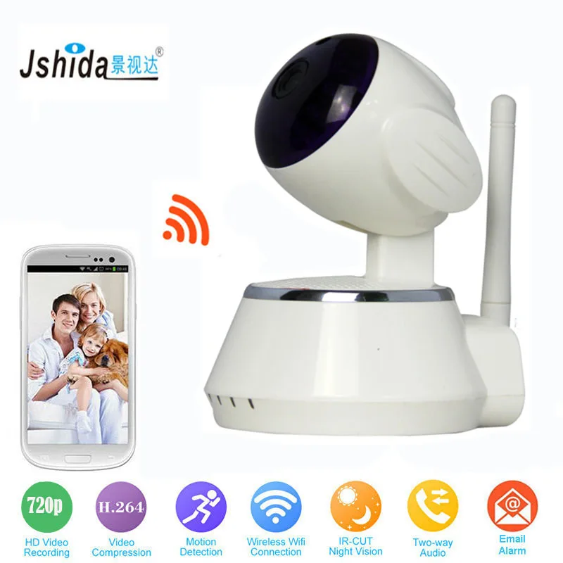 Original Jshida wireless wifi ip camera Home Security System