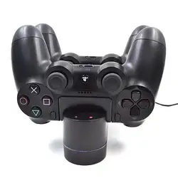 OOTDTY Dual USB контроллер Зарядная Станция док-станции Подставка для PS4 Dualshock 4