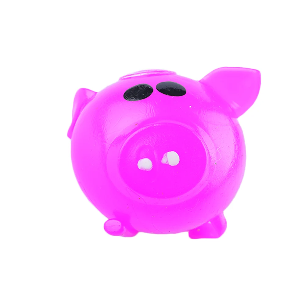 1Pc Anti-stress Decompression Ball Cute Pig Styles Smashing Squeeze Venting Toy Smash Various Styles Anti-stress Toys