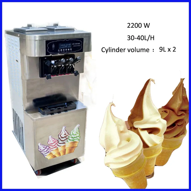 2200 W 30 40l H Bangladesh Ice Cream Machine Table Top Home Snow Swirl Ice Cream Machine Business Ice Cream Makers Aliexpress