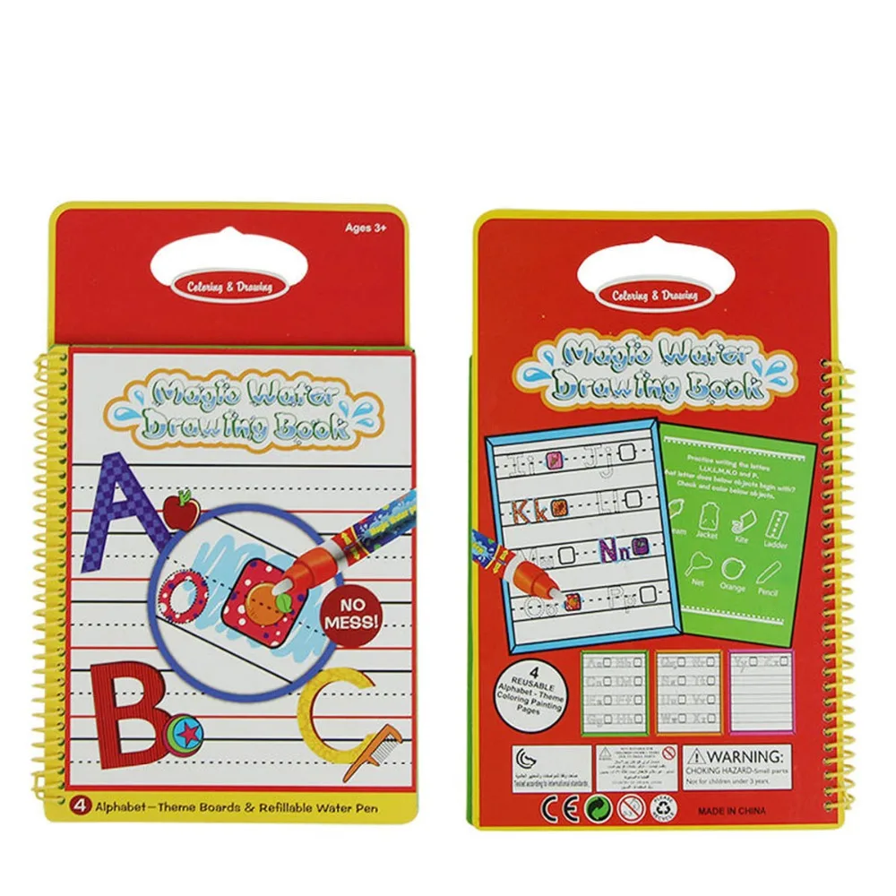 Learning Drawing Toys Funny Water Drawing Book Coloring Magic Pen Painting Board No Ink Book Doodle Children Kid Baby Education Learning Drawing Toys Funny Water Drawing Book Coloring Magic Pen Painting Board No Ink Book Doodle Children Kid Baby Education