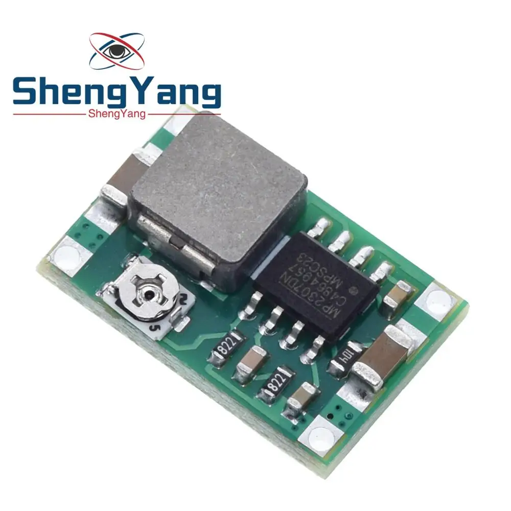 Понижающий преобразователь ShengYang Mini360 1 шт. понижающий модуль с 4 75 в 23 на В 17 17x11x3 8