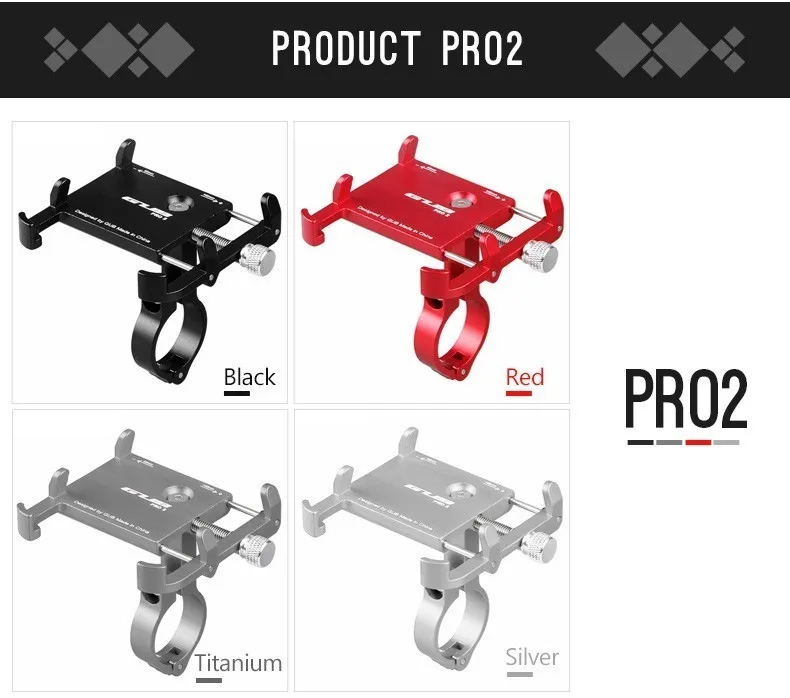 GUB G-81 G-85 G-88 G-99 PRO1 PRO2 Алюминий велосипедный держатель для телефона для 3,5-6,2 дюймовый смартфон Поддержка gps держатель для телефона на велосипед крепление