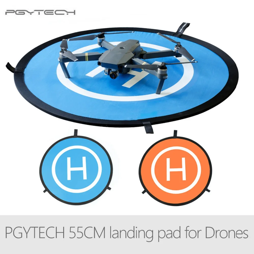 PGYTECH 55 см быстро складывающаяся посадочная площадка Spark helipad Карданная подвеска радиоуправляемого дрона Запчасти для квадрокоптера аксессуары для DJI Mavic 2 Pro/Zoom/spark