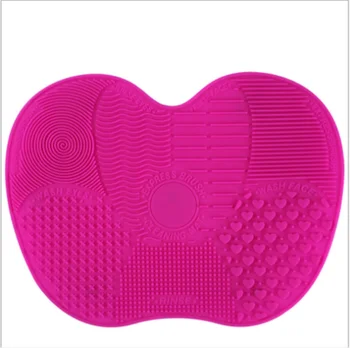

Silicone brush cleaner Cosmetic Make Up Washing Brush Gel Cleaning Mat Foundation Makeup Pad Scrubbe Board / by dhl 100pcs