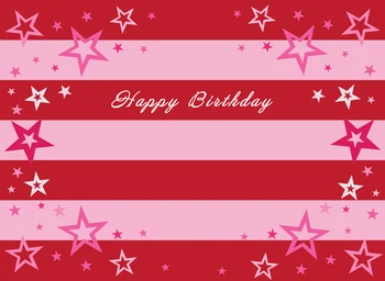 

Red Stripes and Stars Birthday Photography Backdrops Photo Background Party Wall Decoration Backdrop W-324