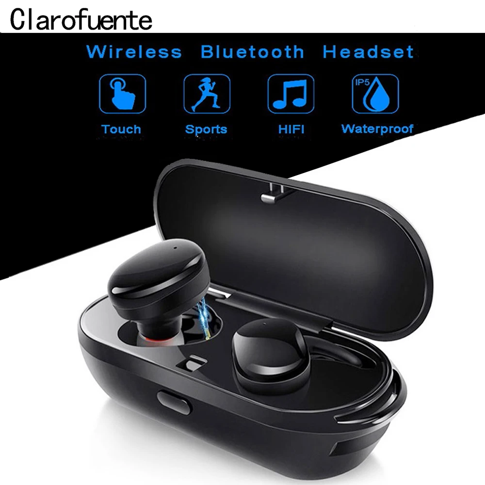 

Mini TWS In Ear Earphones Air Pods, True Stereo Music Wireless Headset Earbuds Auriculares Bluetooth Inalambrico Fones for Phone