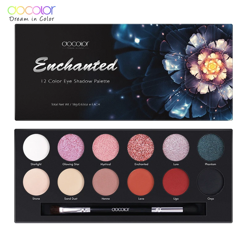 Дешево Сделать Цвет 12 Цвет Eye Shadow Palette Y1201 длительное Тени Матовые легко носить макияж Палитра paleta де Сомбра