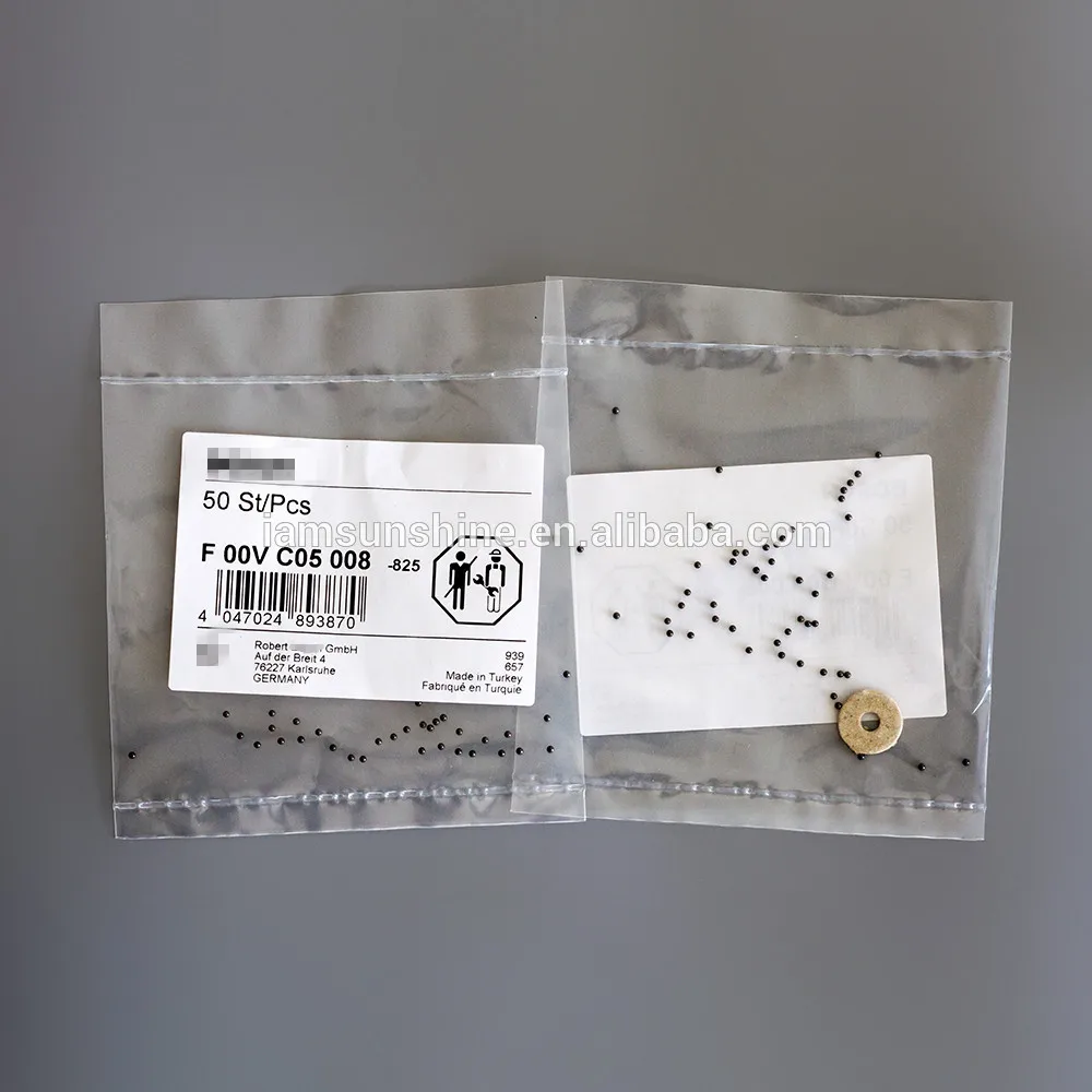 

Genuine new original common rail injector ceramics valve ball F00VC05008 applicable injector 0445110 series