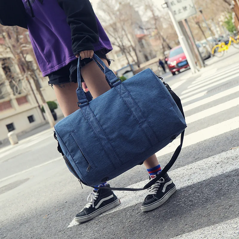 Мужская спортивная сумка, спортивная сумка для фитнеса, женская сумка для тренировок, йоги, фитнеса, уличная дорожная сумка с сумкой для обуви, спортивная сумка