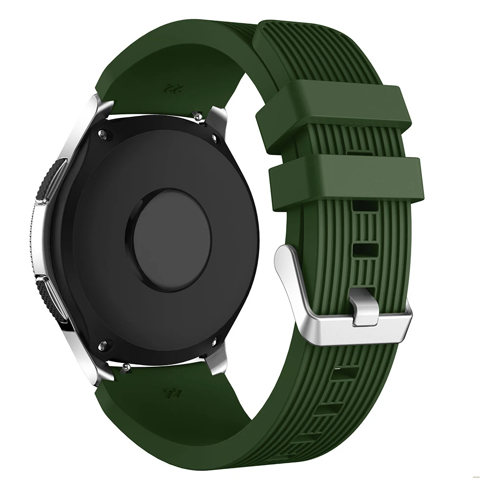 Силиконовый ремешок на запястье для samsung Galaxy Watch 46 мм SM-R800/Galaxy Watch 42 SM-R810 мм умные часы