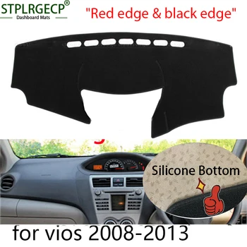 

Stplrgecp right hand drive Double layer Dash Mat Dashmat Dashboard Cover Sun Shade Dash Board Cover Carpet for toyota vios
