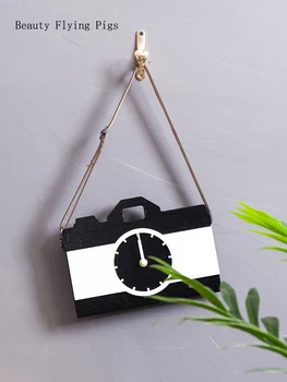 

Direct marketing creative camera wall clock network red clock home children's living room personality bedroom wall hanging