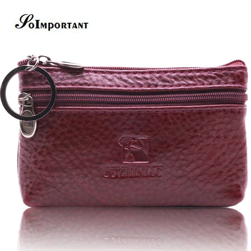 Women Wallets Purses Mini Wallet Female Genuine Leather Small Coin Purse Zipper Design Coin Credit Card Holder With Metal Ring Women Wallets Purses Mini Wallet Female Genuine Leather Small Coin Purse Zipper Design Coin Credit Card Holder With Metal Ring