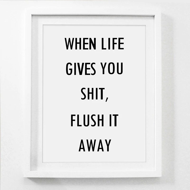 funny bathroom quotes