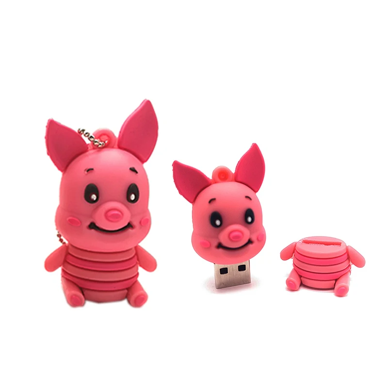 Usb флеш накопитель в виде свиньи 4 ГБ 8 16 32 64 ГБ|USB флэш-накопители| |