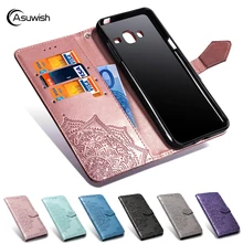 Кожаный чехол кошелек с откидной крышкой для Samsung Galaxy Grand Prime Gran SM