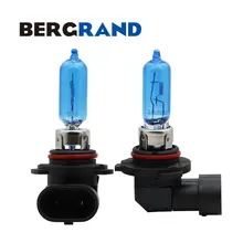 2 шт. светодиодные лампы 9005 HB3 4300 K 12В 65 Вт галогеновая ксеноновая лампа 4300 К автомобильный головной Противотуманные фары жесткий Стекло P20d лампочки для автомобилей