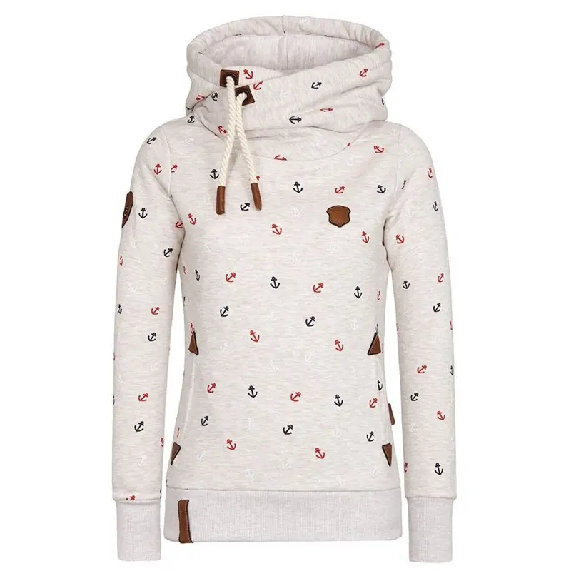 

Winter Warm Casual Plus Size 5XL Beige Women Hoodies Green Straight Print Autumn Blue Fall Female High Street Tops Sweatshirts