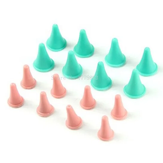 16 Pcs Knit Knitting Needles Point Protectors 2 Sizes For Knitting Craft New AA7782