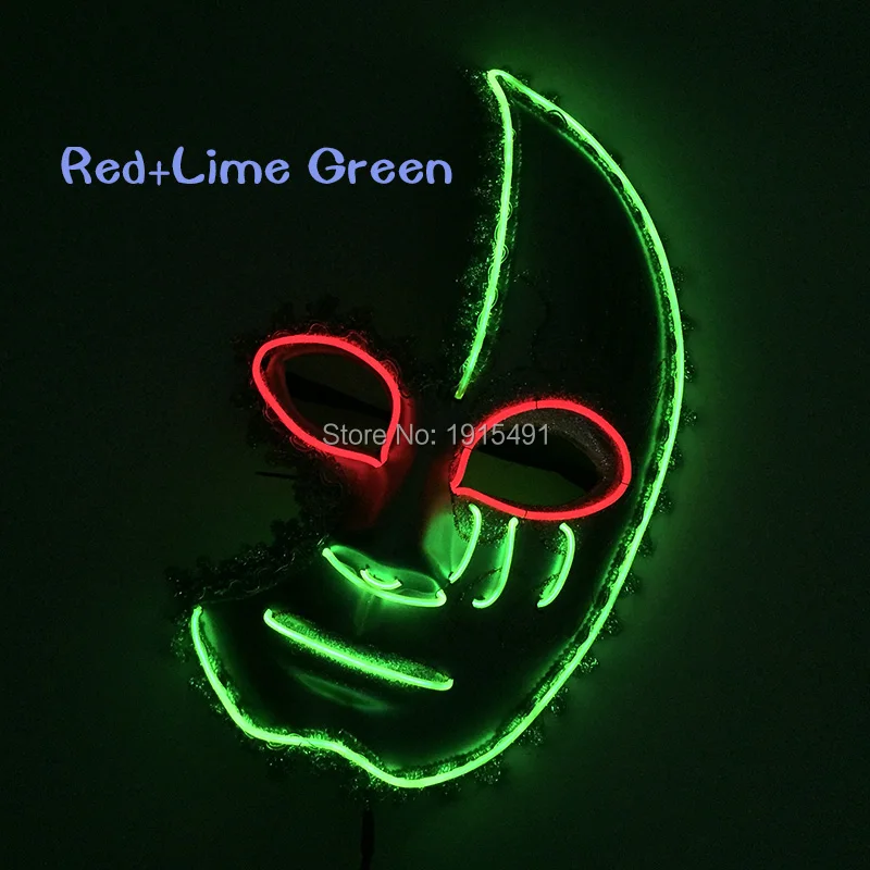 Red+Lime Green