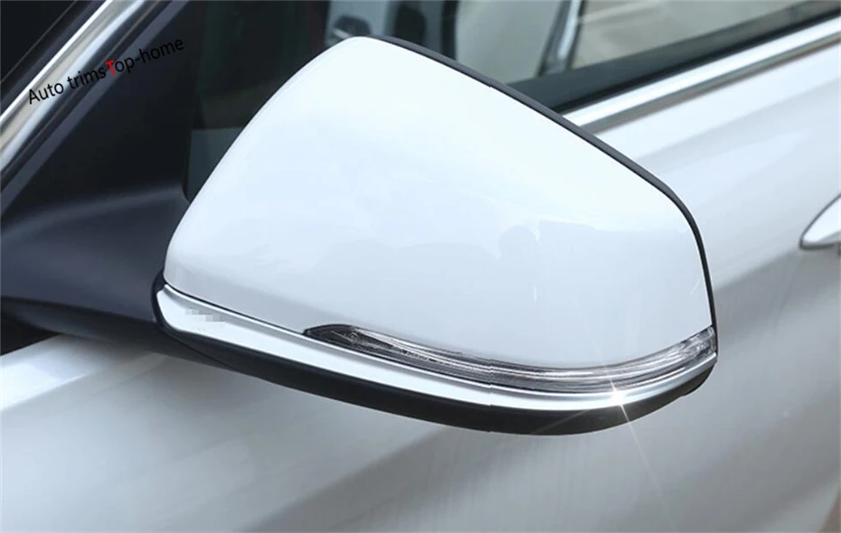 Yimaautotrims Chrome Matte Style Car Door Mirror Protect Strip Streamer
