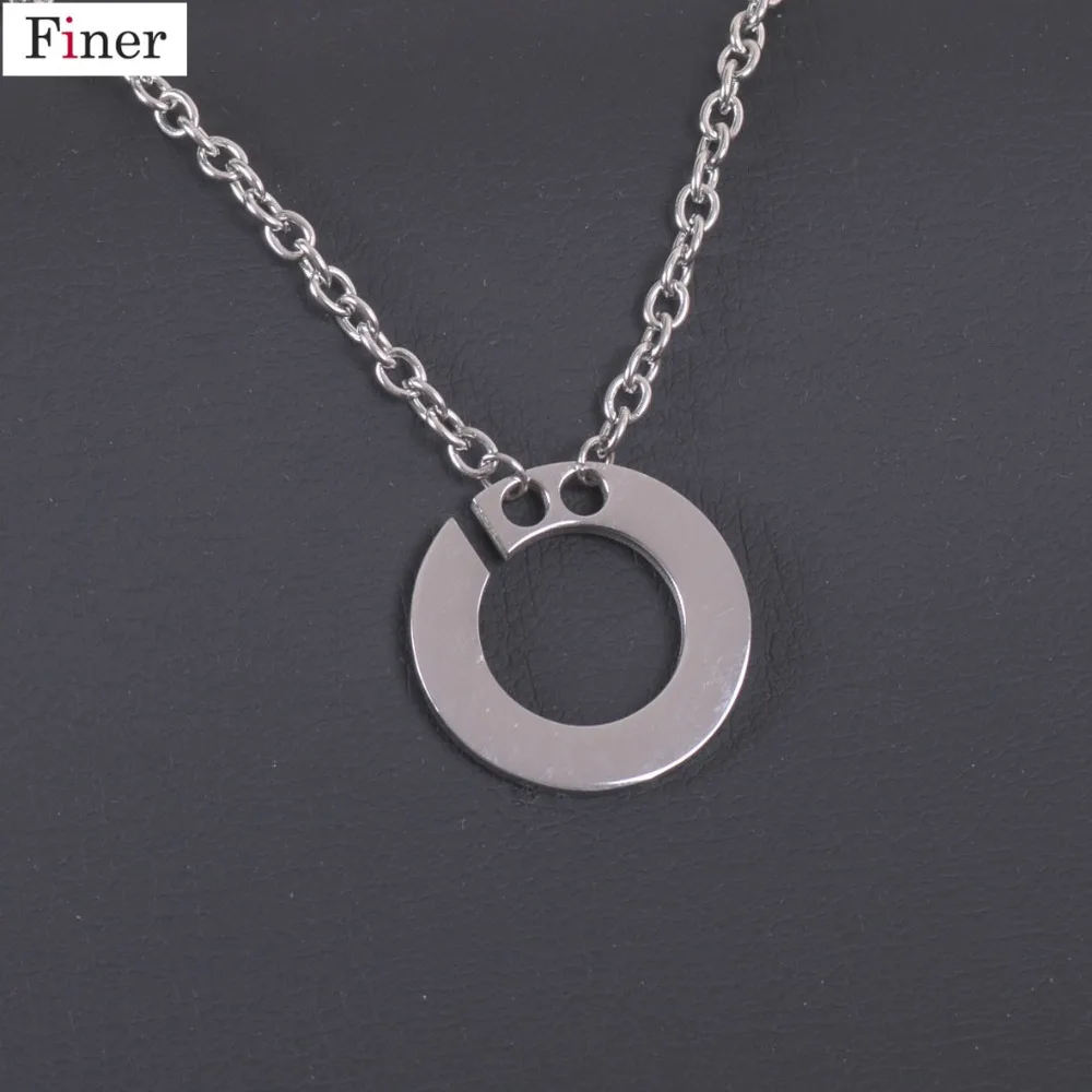 

2019 New Arrive Fashion Jewelry Round Pendant With Necklace For Woman Gift