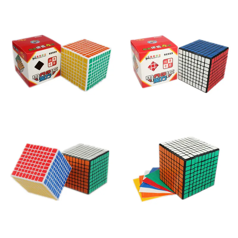 Shengshou 9x9x9 Magic Puzzle Cube 9*9*9 Square Speed Twist Neo Cube 92mm Cubo Magico Children Gift Educational & Learning Toys Shengshou 9x9x9 Magic Puzzle Cube 9*9*9 Square Speed Twist Neo Cube 92mm Cubo Magico Children Gift Educational & Learning Toys