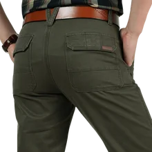 Повседневные длинные штаны с накладными карманами мужские хлопковые тактические брюки армейские тренировочные брюки рабочие брюки с несколькими карманами Большие размеры