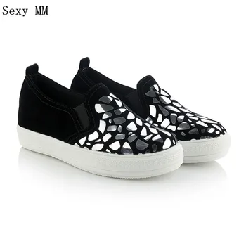 

Slip On Shoes Women Oxfords Shoes Loafers Flats Woman Casual Flat Shoes High Quality Plus Size 34 - 40 41 42 43