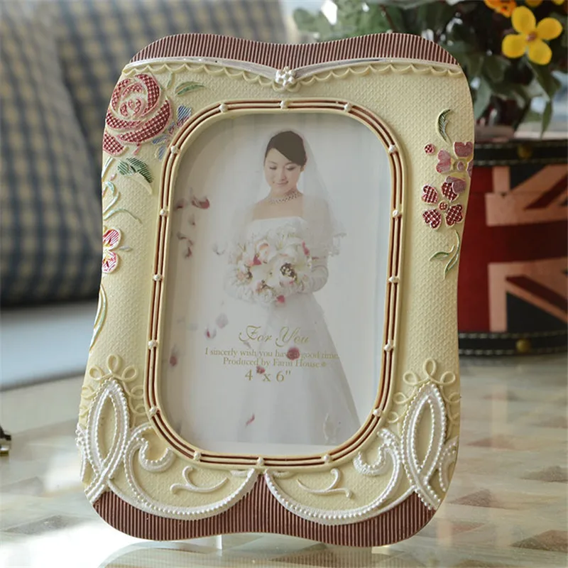 European Classic Palace Style Photo Frame Creative Resin Photo Frame