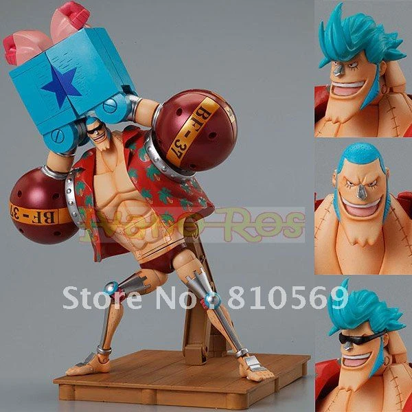 Orginal No Fake Franky New World Anime One Piece Action Figure Aliexpress