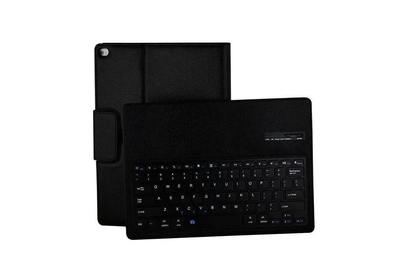 Новый Bluetooth клавиатура чехол для iPad pro 12 9 2017 Беспроводная ipad &quotумный сон кожаный