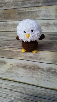 

crochet toys amigurumi rattles doll bird number SBY001
