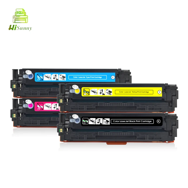 Цветной тонер картридж 1 комплект CB540A CB540 540A 540 CB541A CB542A CB543A 125A для HP LaserJet CP1215 CP1510 CP1520