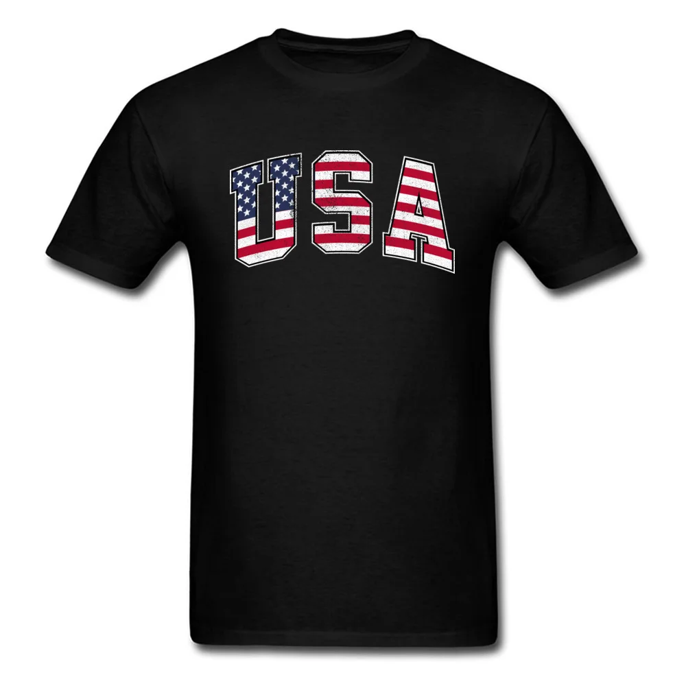USA Vintage Flag_black