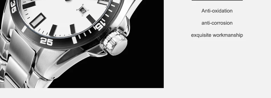 SINOBI Мужские кварцевые мужские часы полностью стальные Мужские Модные Военные мужские наручные часы мужские светящиеся стрелки Relogio Masculino saat