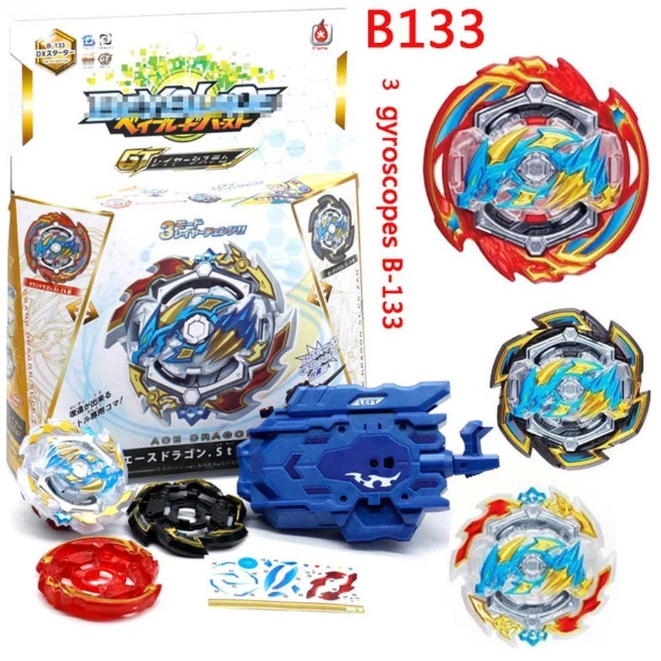 

Full Style Beyblade Burst Set Gold B131 B106 B122 Arena Toys Sale Bey Blade Blade Launcher Bayblade Bable Drain Fafnir Phoenix