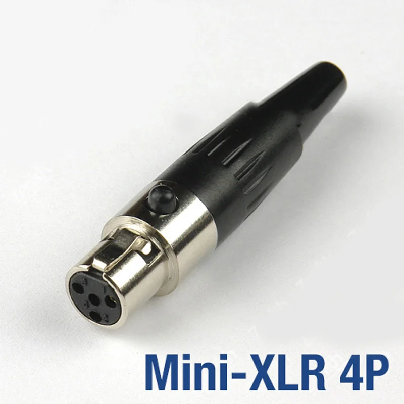 GUSUO High Quality MINI XLR 3PIN 4PIN 5PIN Male Female INLINE SOCKET 3P  Connectors Audio Video Adapter Plug MIC - AliExpress