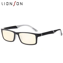 LianSan Винтаж TR анти синий луч очки для чтения для женщин мужчин ретро Роскошные брендовые дизайнерские дальнозоркости пластиковые очки L8730