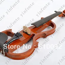 4/4 желтая 4 струнная электрическая скрипка высокого качества