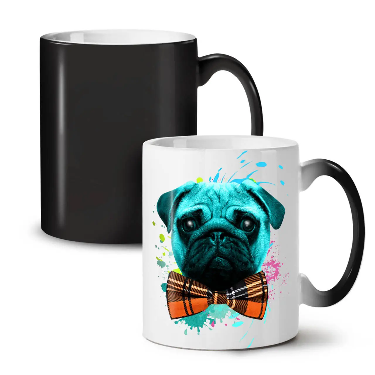 Sad Pug Puppy Dog 11oz Ceramic Coffe Mug Set D9 