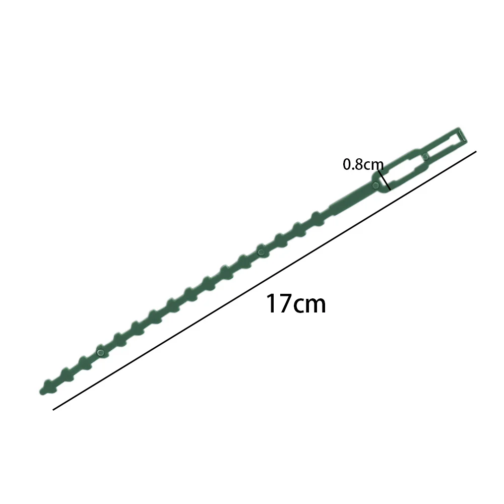 30 шт./лот регулируемый пластик завод кабельные стяжки поддержка многоразовые ремешки для кабелей пояс для сада дерево Восхождение инструменты