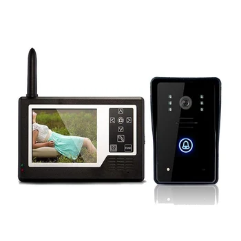 

Wireless 3.5" Color Video Door Phone Doorbell Home Intercom IR Camera 1 Monitor