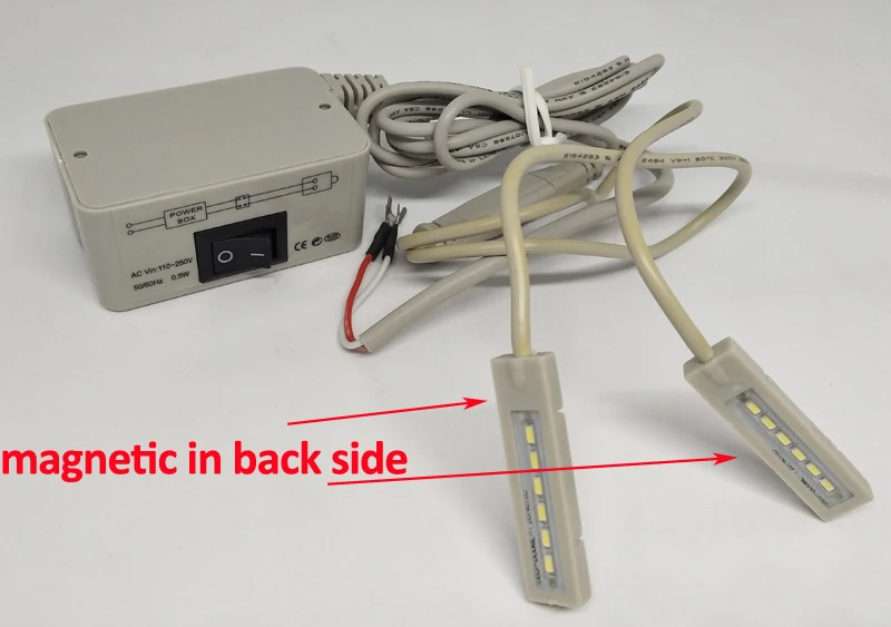 Супер яркий 1 Вт лампа для шитья механический Магнит На иголку гарантия 1 год