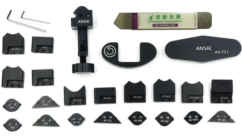 

26 in 1 gTool iCorner B-Series GB1100 For iPhone 5 5S 6 plus iPad 2 3 4 mini iPod 4 Corner Sidewall Bend Fix Repair Tool