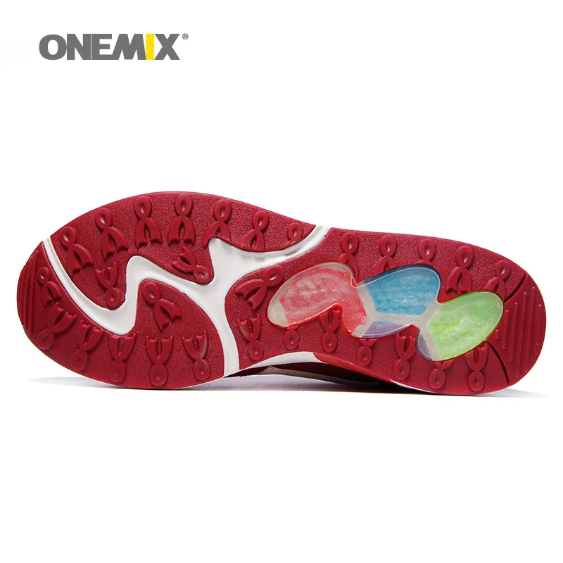 ONEMIX мужские кроссовки для женщин дышащие Ретро трендовые стильные спортивные кроссовки уличная походная прогулочная обувь 7