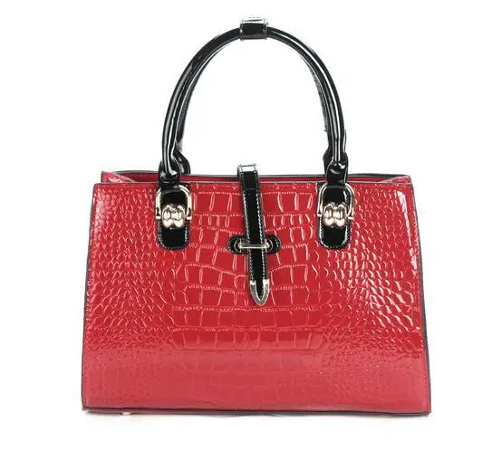 

New style women bag alligator pattern women handbag 2017 fashion shoulder bag of big brand stylish bolsas top PU leather tote