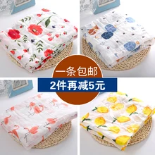 Детский марлевый шарф из бамбукового волокна для новорожденных, детское муслиновое хлопковое банное полотенце, летнее тонкое одеяло